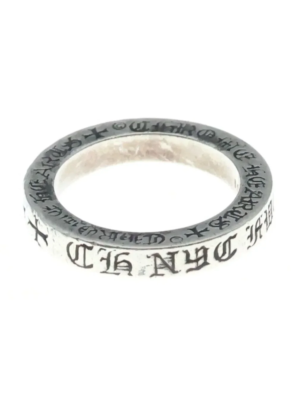 Chrome Hearts 3 Spacer Nyc Limited Youring Silver Ring